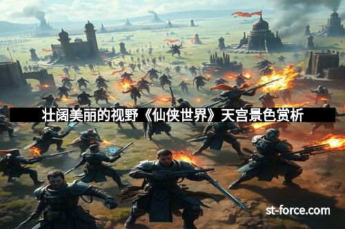 壮阔美丽的视野《仙侠世界》天宫景色赏析